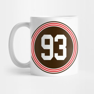 B J Goodson Cleveland Browns Mug